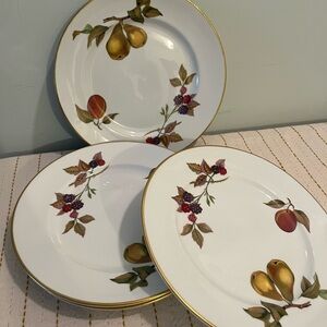 Royal Worcester Evesham Salad Plates